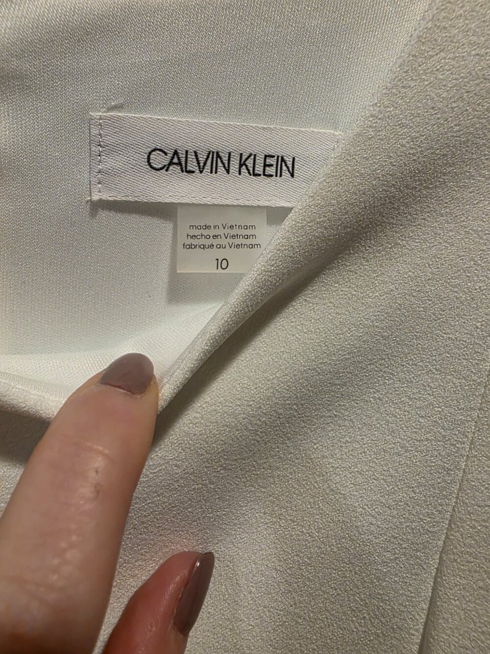 Calvin Klein tulip sleeve dress - Picture 3 of 4